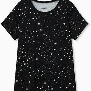 Torrid Slim Fit Stars Tee